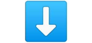 Down Arrow Emoji